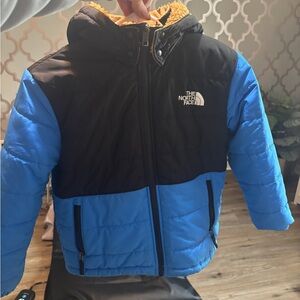 The North Face Kids Puffer Jacket in Blue and Black